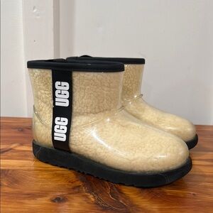 UGG Classic Clear Mini - Natural/Black Kids 2